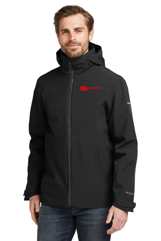 ジャケット・アウター EddieBauerBlackTagDownlight CanadianVest Eddie Bauer Men's Super Sevens Rain Jacket, Waterproof