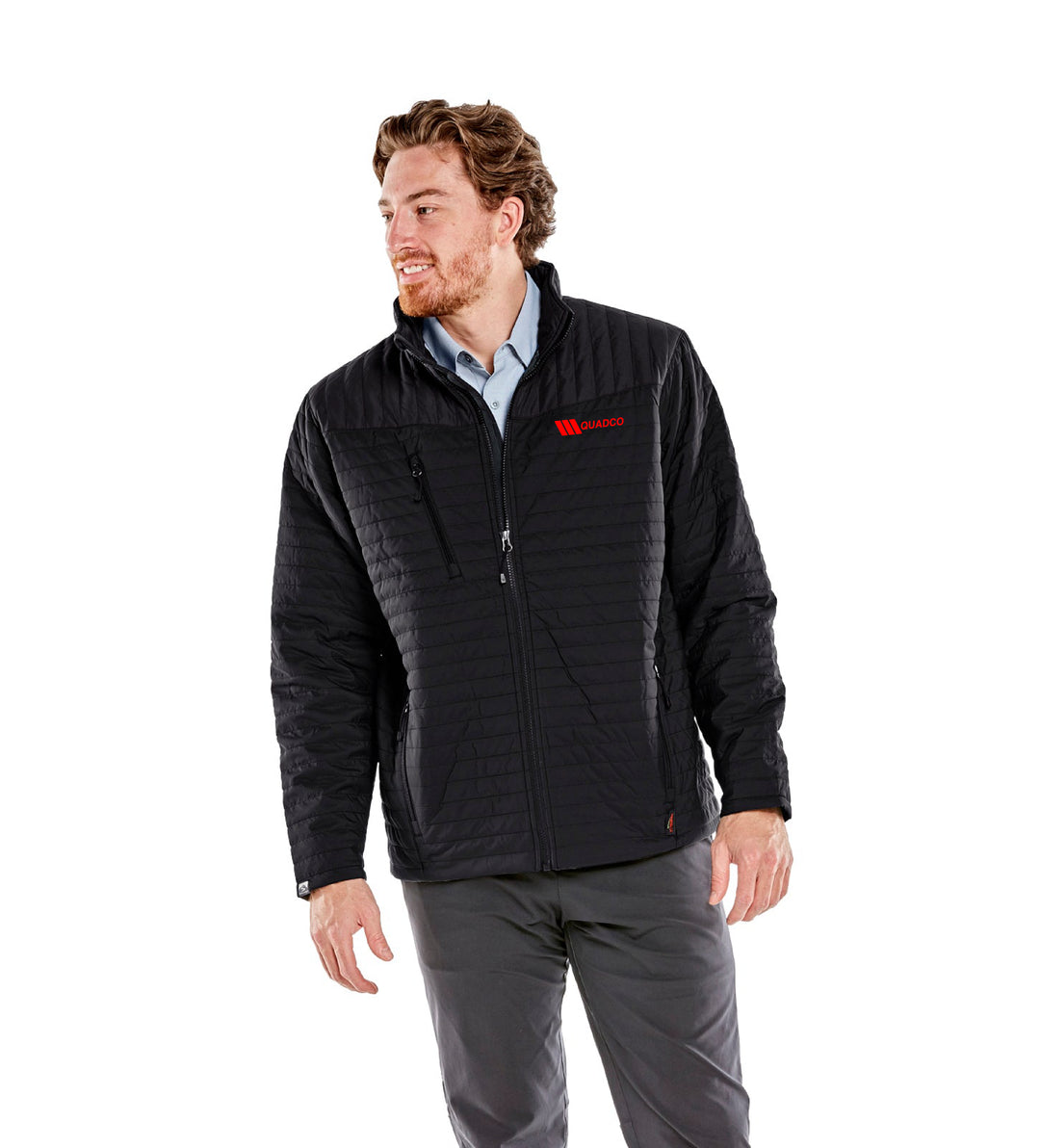 Men's Front Runner Quilted Jacket – Quadco Merch Store