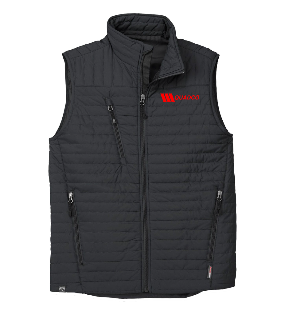 Men's Front Runner Quilted Vest – Quadco Merch Store