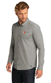 OGIO Code Stretch Long Sleeve Button Up