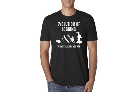 Evolution of Logging T-Shirt